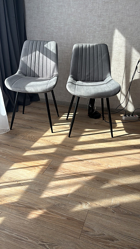 Стул на металлокаркасе Седа К кирпичный / черный фото покупателя 120