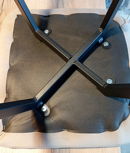 Комплект стульев Чилли 2 шт бежевый / черный фото покупателя 1532