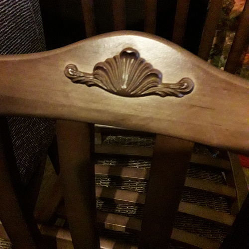 Деревянный стул Виньетта орех / мерц белый люкс фото покупателя 5