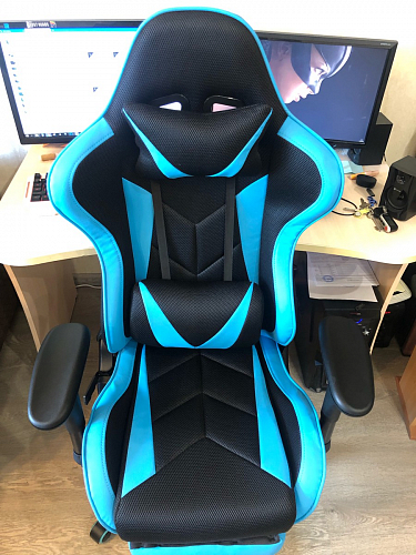 Компьютерное кресло Kano черное / красное фото покупателя 125