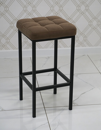 Барный стул Лофт катания лаванда / белый матовый из шоурума 5