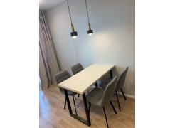 Стул на металлокаркасе Чилли розовый / черный каркас фото покупателя 356