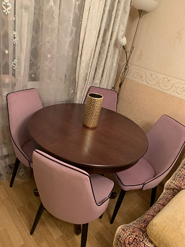 Стул на металлокаркасе Kora dark gray / black фото покупателя 149