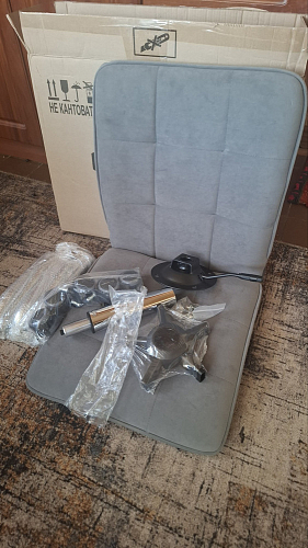 Компьютерное кресло One/Ван флок серый 29 фото покупателя 73