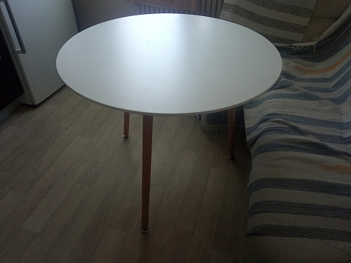 Стол Lorini 80 white / wood фото покупателя 11