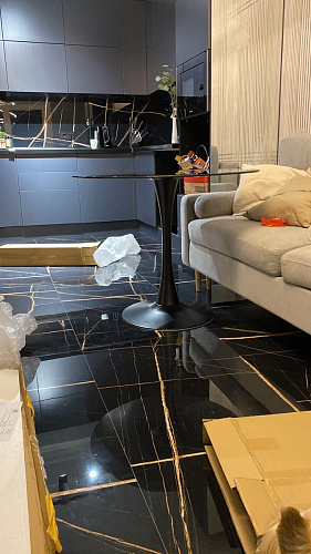 Стол Tulip 90 белый фото покупателя 11