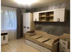 Шкаф навесной Стиль № 7.1 туя светлая / лайм фото покупателя 1