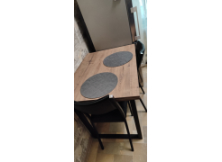 Стол Форли дуб рошелье / черный матовый фото покупателя 53