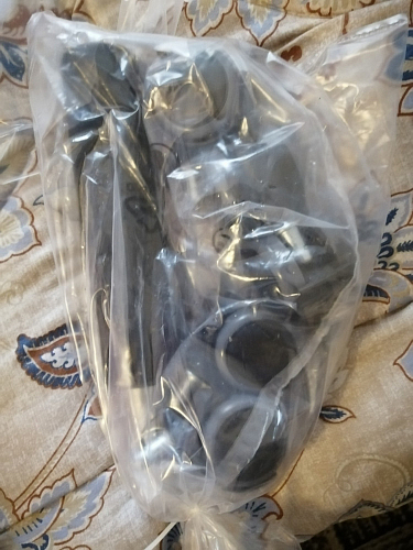 Компьютерное кресло Driver/Драйвер кожзам черный / ткань синий фото покупателя 79