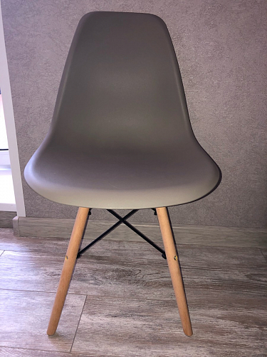 Пластиковый стул Eames PC-015 серый фото покупателя 420