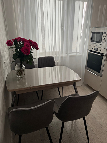 Комплект стульев Вейв 4 шт светло-серый / черный фото покупателя 349