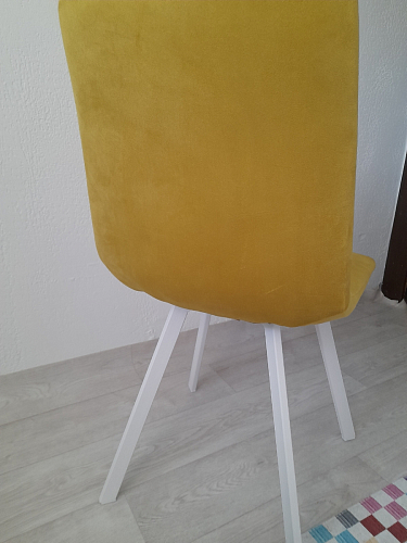 Стул на металлокаркасе Чилли черный / зеленый фото покупателя 1094