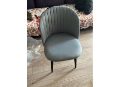 Стул на металлокаркасе Gabi 1 gray / black фото покупателя 263