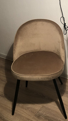 Стул на металлокаркасе Dodo blue фото покупателя 102