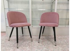 Стул на металлокаркасе Gabi 1 gray / black фото покупателя 92