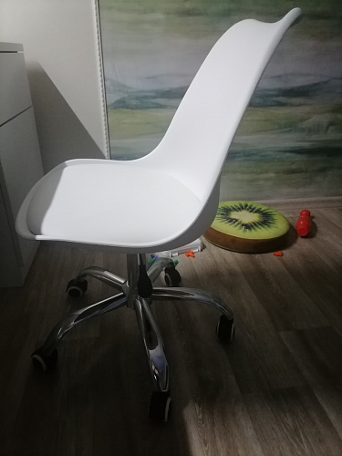 Компьютерное кресло Kolin cappuccino / chrome фото покупателя 66