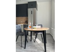 Стул на металлокаркасе Чилли розовый / черный каркас фото покупателя 626