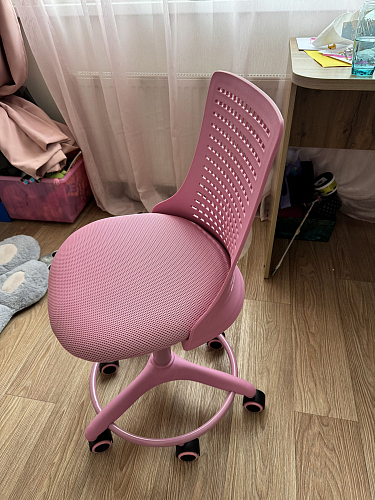 Компьютерное кресло Kiddy ткань серый фото покупателя 13