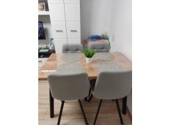 Стул на металлокаркасе Чилли розовый / черный каркас фото покупателя 554