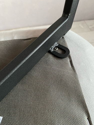 Стул на металлокаркасе Челси велюр коричневый / черный каркас фото покупателя 191