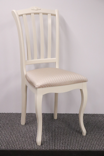 Деревянный стул Виньетта белый / лайн белый люкс из шоурума 3