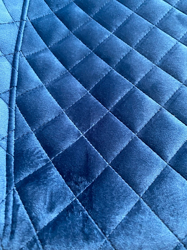 Стул на металлокаркасе Capri голубой фото покупателя 124