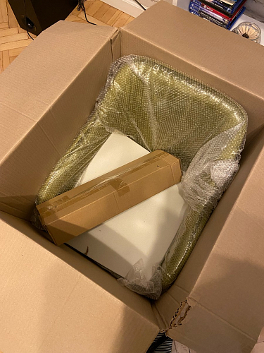 Стул на металлокаркасе Slam khaki фото покупателя 4