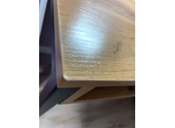 Письменный стол Леон Лофт дуб делано темный / черный матовый фото покупателя 184