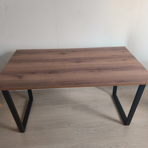 Деревянный стол Лота Лофт 140х80 черный матовый / бетон светлый фото покупателя 992