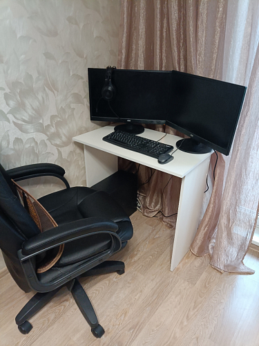 Стол письменный Kiwi белый  - Уцененный экземпляр фото покупателя 40