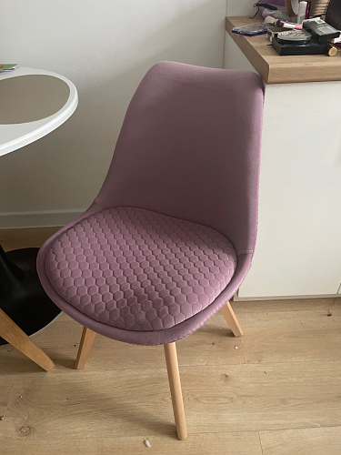 Стул Bonuss blue / wooden legs фото покупателя 32