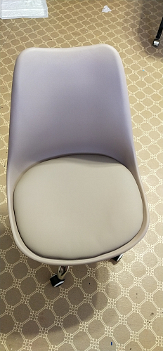 Компьютерное кресло Kolin с подушкой clear / white фото покупателя 271