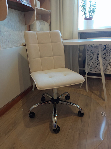 Компьютерное кресло One/Ван флок серый 29 фото покупателя 55