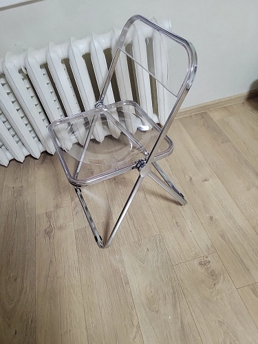 Пластиковый стул Fold складной clear фото покупателя 25