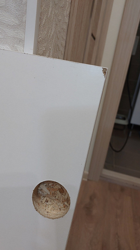 Тумба С511 белая / дуб сонома фото покупателя 2