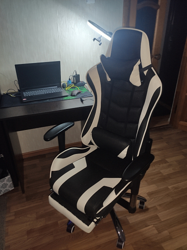 Компьютерное кресло Kano 1 light blue / black фото покупателя 14