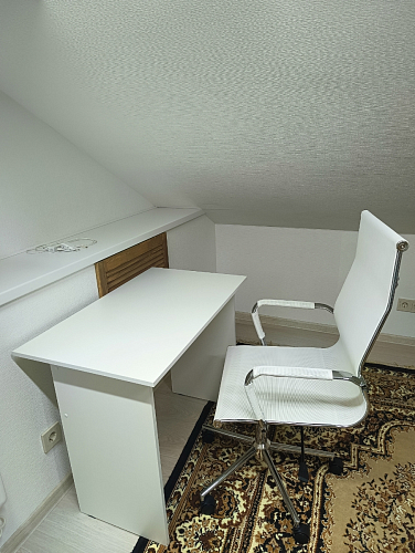 Компьютерное кресло Reus черная сетка / хром фото покупателя 47