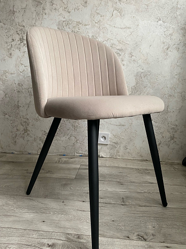 Стул на металлокаркасе Gabi 1 light purple / black фото покупателя 290