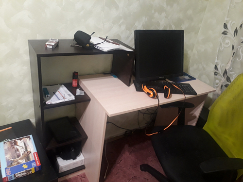 Письменный стол Квартет-2 белый фото покупателя 26