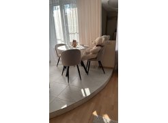 Стул на металлокаркасе Gabi 1 gray / black фото покупателя 119