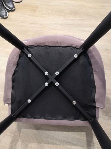 Стул на металлокаркасе Vener green фото покупателя 4