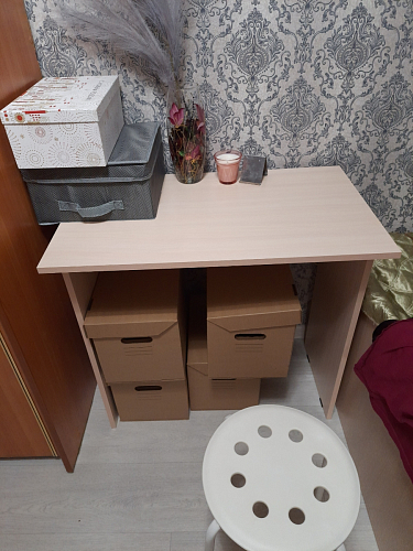 Стол письменный Kiwi белый фото покупателя 56