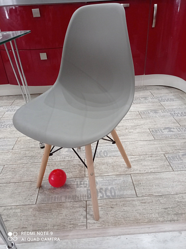 Пластиковый стул Eames PC-015 желтый фото покупателя 471