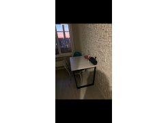 Стол Лота Лофт 140 25 мм черный матовый / бетон фото покупателя 336