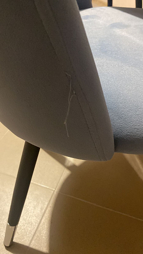 Стул на металлокаркасе Gabi latte / gold / black фото покупателя 99