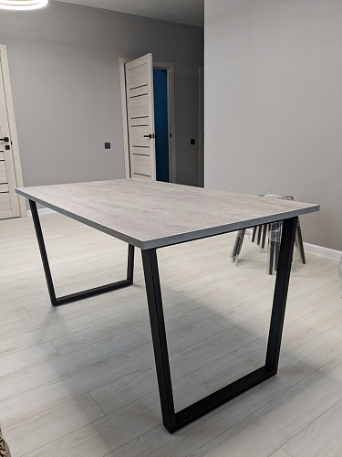 Деревянный стол Лота Лофт 120x75 дуб крафт табачный / черный матовый фото покупателя 869