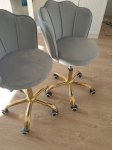 Компьютерное кресло Bud grey / gold: отзыв о товаре
