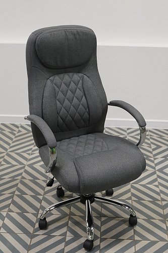 Компьютерное кресло Tron gray fabric из шоурума 1