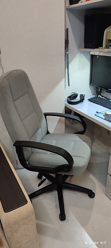 Компьютерное кресло СН747 серое фото покупателя 21