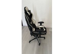 Компьютерное кресло Racer черное / голубое фото покупателя 26